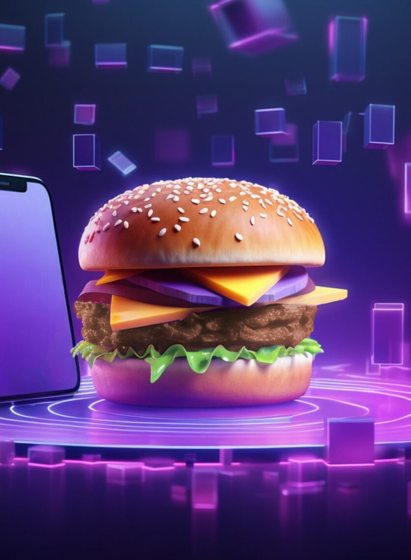 delicious-3d-burger-with-modern-smartphone